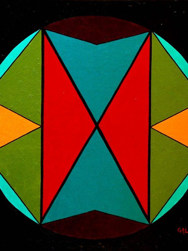 COMPOSICIÓN GEOMÉTRICA - Acrílico sobre lienzo