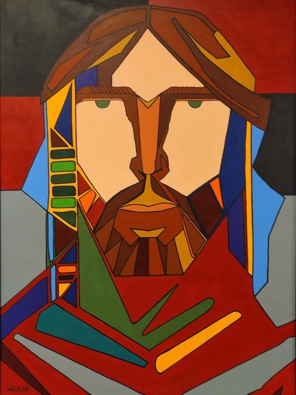 CRISTO - Acrílico sobre lienzo - 80 x 60 cm