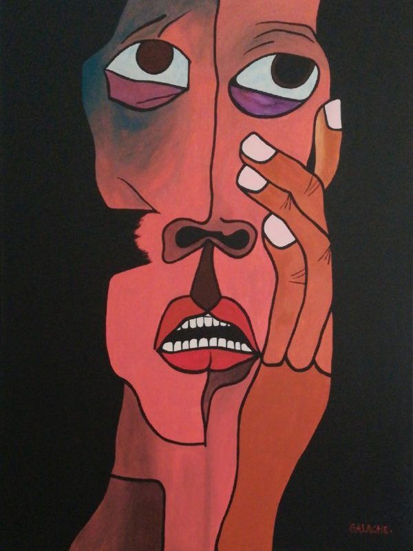 ADÓNDE VOY? - Acrílico sobre lienzo - 80 x 60 cm