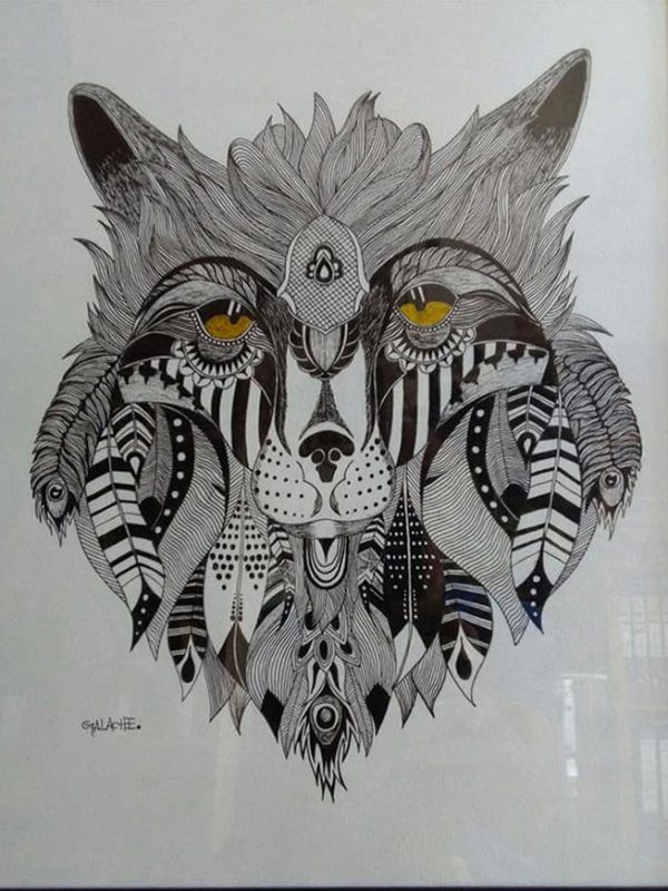 LOBO - Tinta (Colección privada)
