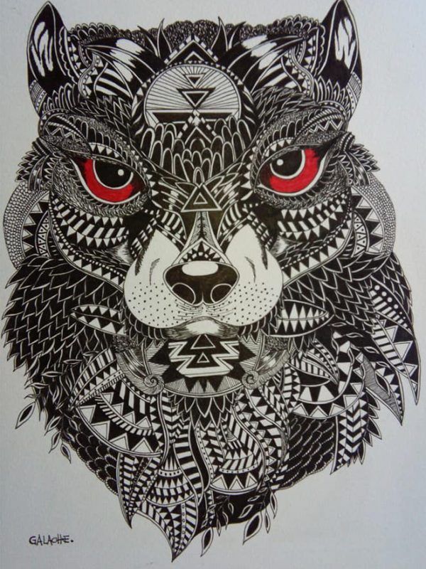 LOBO - Tinta (Colección privada)