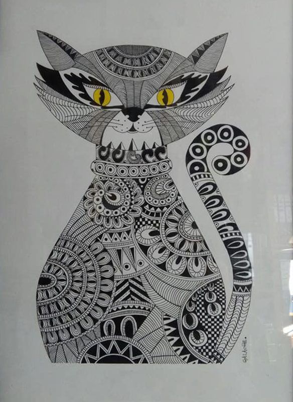 GATO - Tinta (Colección privada)