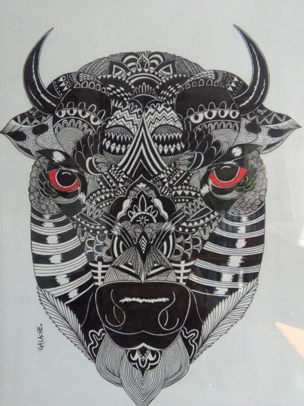 MINOTAURO - Tinta (Colección privada)