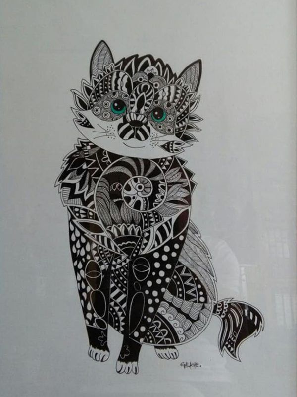 GATO - Tinta (Colección privada)