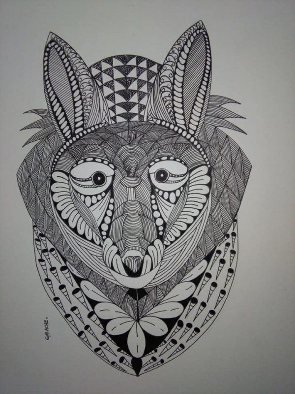 LOBO - Tinta - 30 x 40 cm