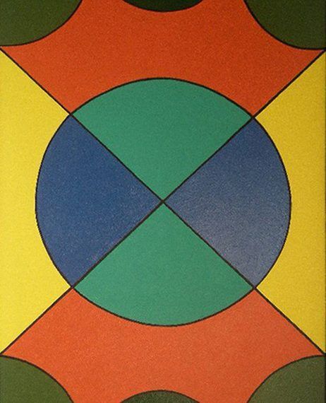 COMPOSICIÓN GEOMÉTRICA - Acrílico sobre lienzo