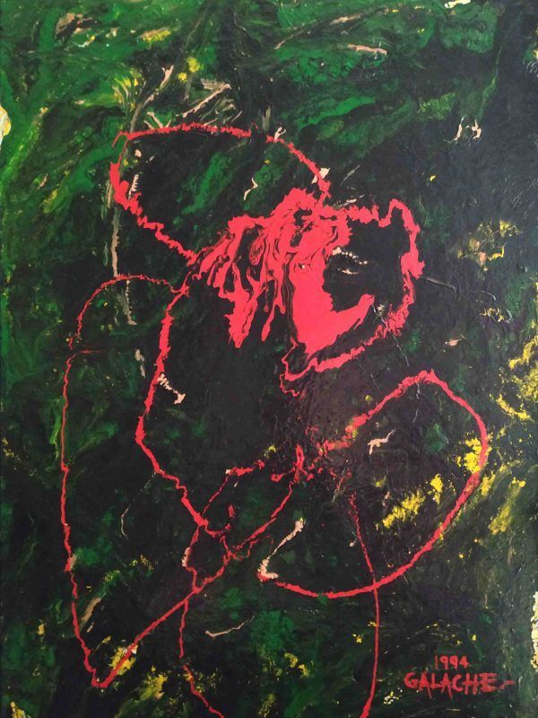 ABSTRACCIÓN - Óleo sobre lienzo - 45 x 61 cm