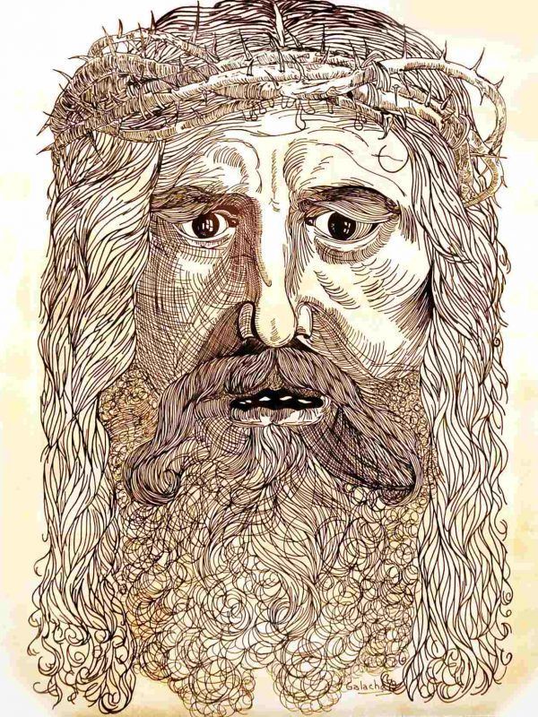 CRISTO - Tinta (Colección privada)