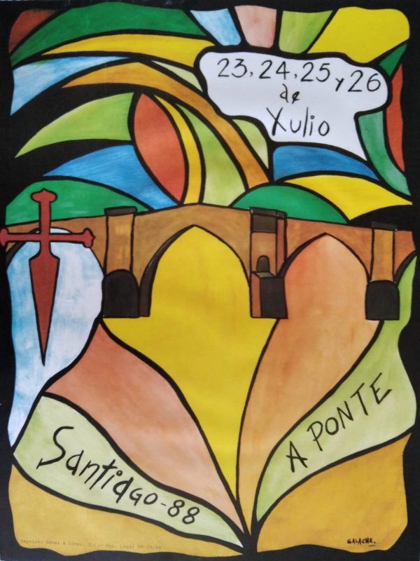 FIESTAS - Acrílico sobre papel - 30 x 42 cm