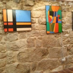 Cuadros de la exposición
