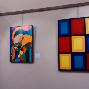 Cuadros de la exposición