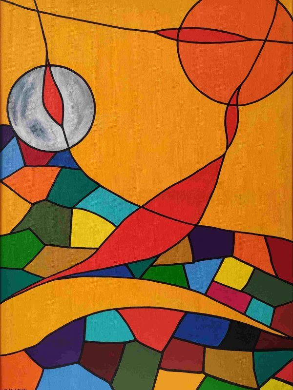 SIN TÍTULO - Acrílico sobre lienzo - 50 x 70 cm