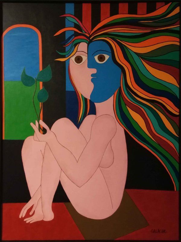 LA TORRE DE LA CAUTIVA - Acrílico sobre lienzo - 80 x 60 cm