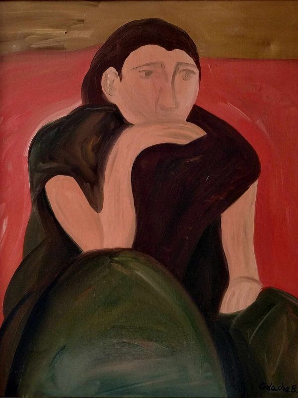 MUJER - Acrílico sobre lienzo