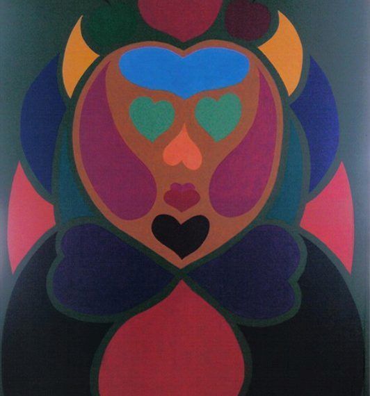 MÁSCARA 6 - Acrílico sobre lienzo - 100 x 73 cm