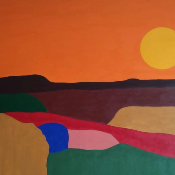 PAISAJE - Acrílico sobre lienzo - 80 x 60