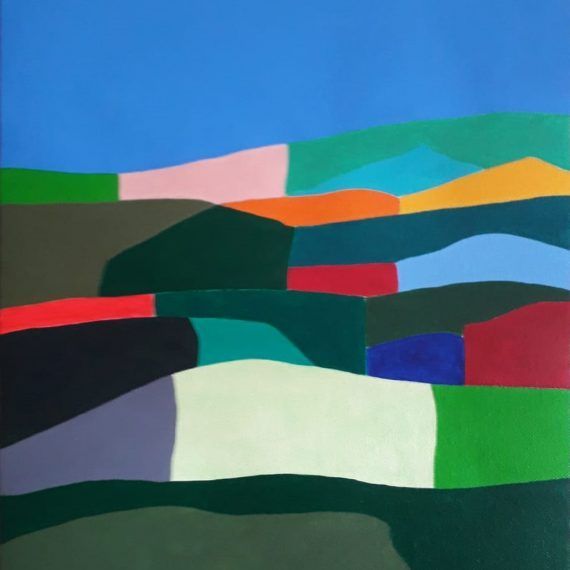 PAISAJE - Acrílico sobre lienzo - 30 x 42 cm