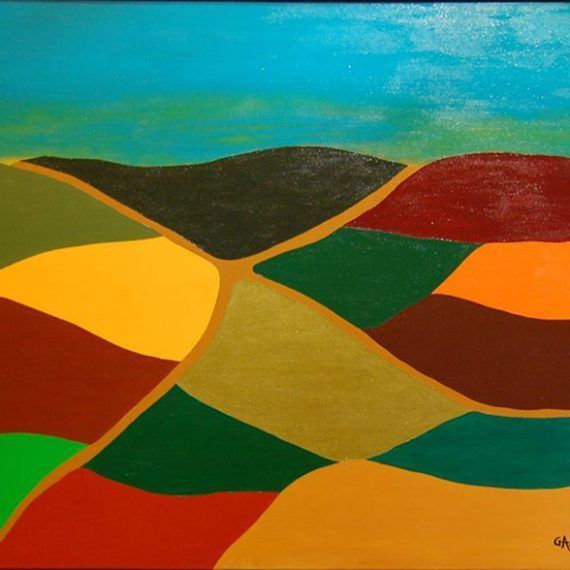 PAISAJE - Acrílico sobre lienzo