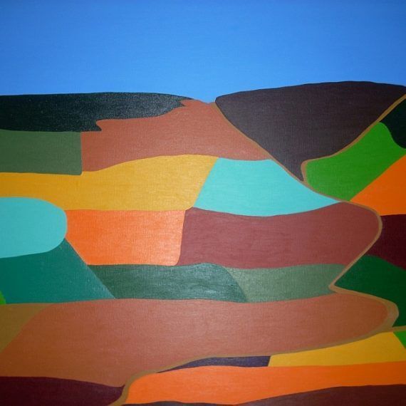 PAISAJE - Acrílico sobre lienzo (Colección privada)