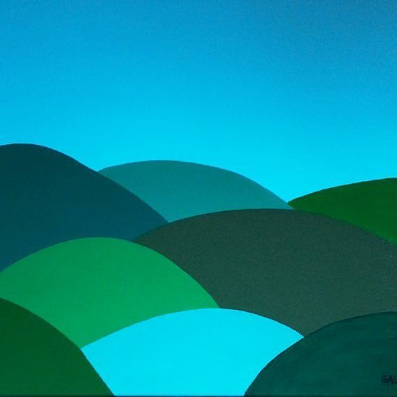 PAISAJE - Acrílico sobre lienzo