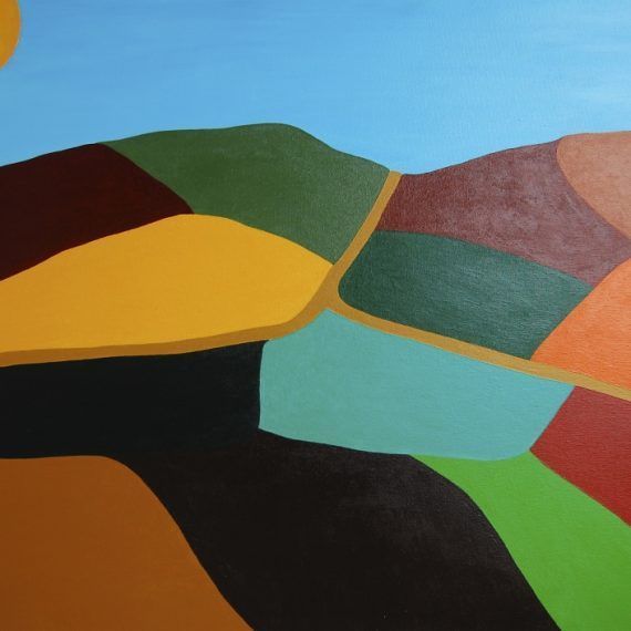 PAISAJE - Acrílico sobre lienzo