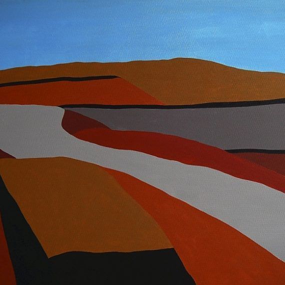 PAISAJE - Acrílico sobre lienzo