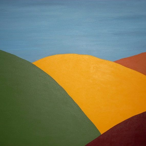 PAISAJE - Acrílico sobre lienzo