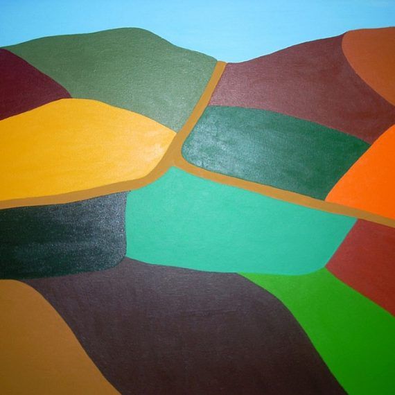 PAISAJE - Acrílico sobre lienzo