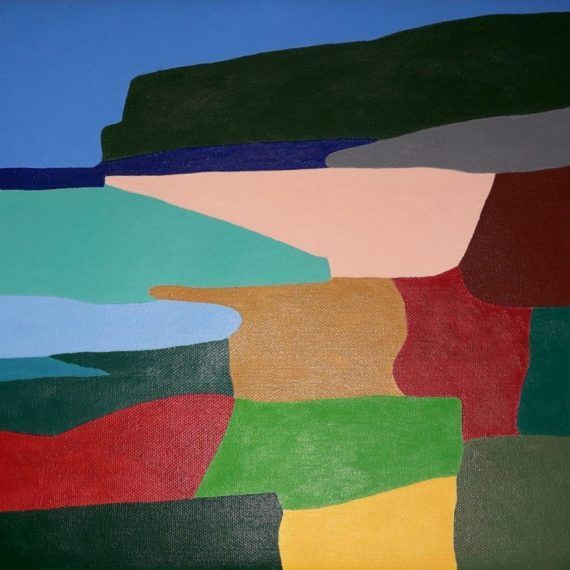 PAISAJE - Acrílico sobre lienzo - 42 x 30 cm