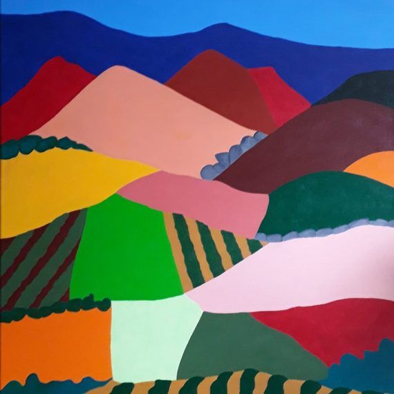 PAISAJE - Acrílico sobre lienzo - 60 x 80 cm