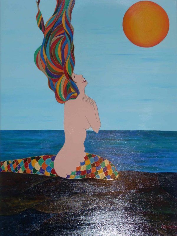 SIRENA - Acrílico sobre lienzo (Colección privada)