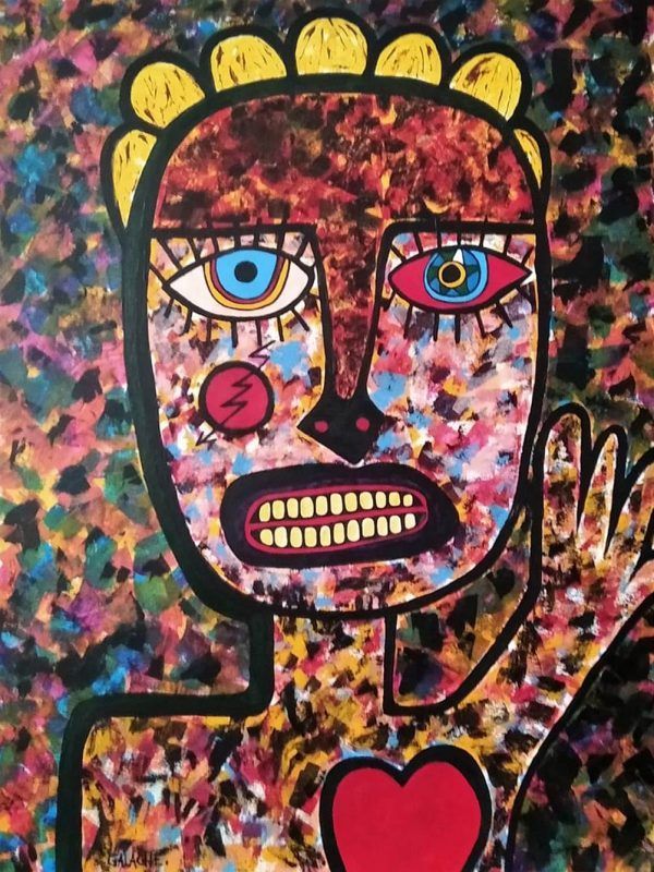 MI PRIMO EL MALO - Acrílico sobre lienzo - 60 x 80 cm