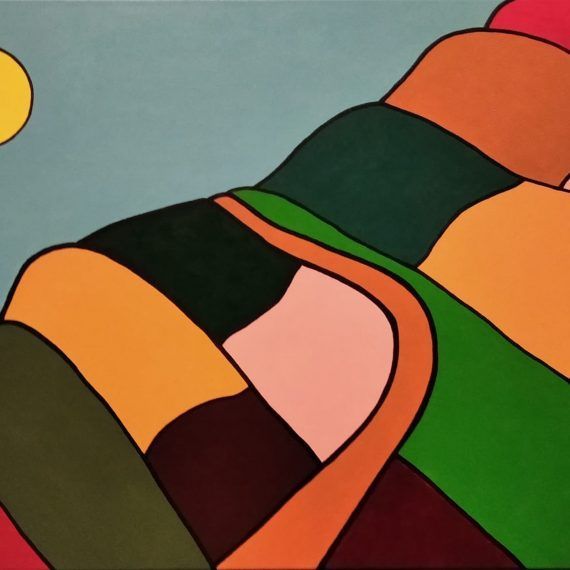 SIN FIN - Acrílico sobre lienzo - 70 x 50 cm