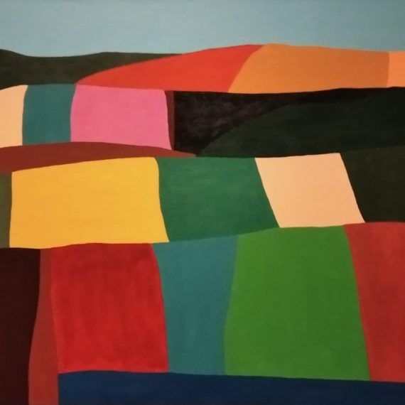 PAISAJE - Acrílico sobre lienzo - 70 x 50 cm