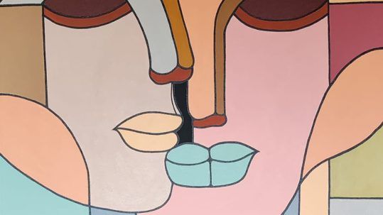 CONVERGENCIA - Acrílico sobre lienzo - 65 x 81 cm