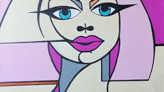 MIA - Acrílico sobre lienzo - 40 x 50 cm