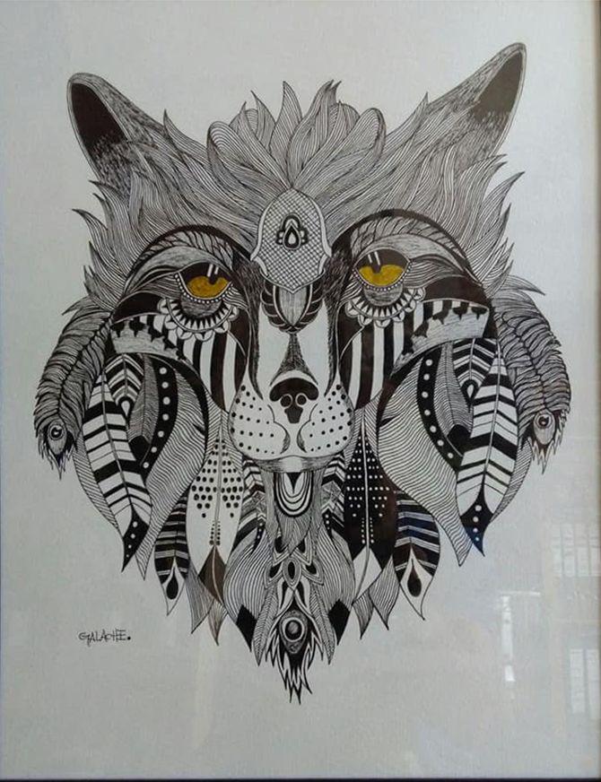LOBO - Tinta (Colección privada)