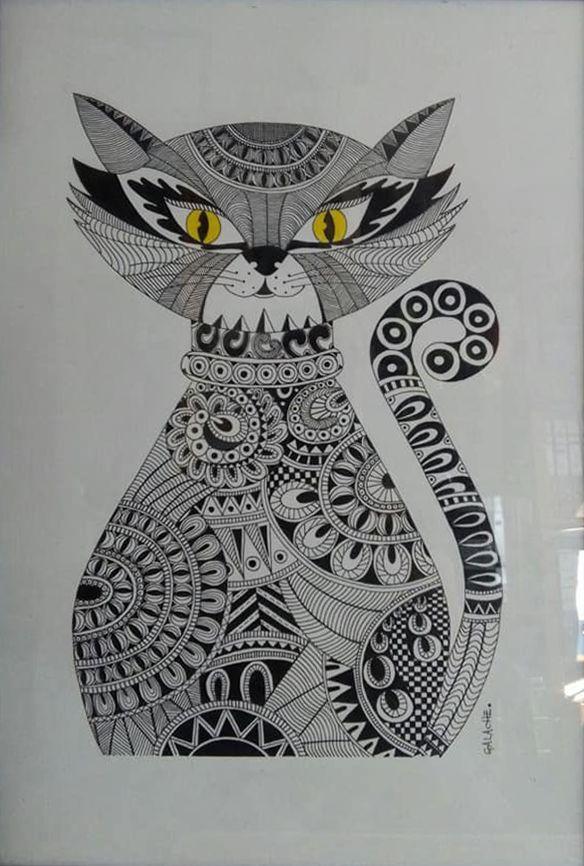 GATO - Tinta (Colección privada)