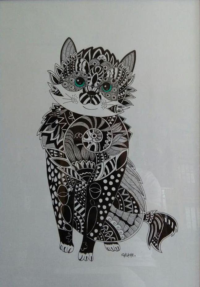 GATO - Tinta (Colección privada)