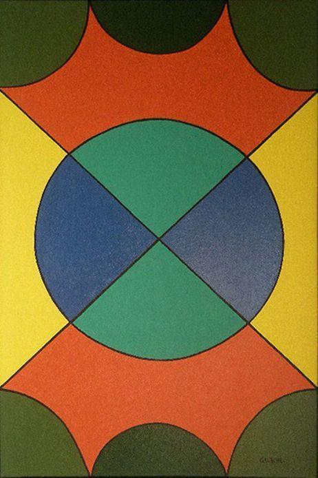 COMPOSICIÓN GEOMÉTRICA - Acrílico sobre lienzo