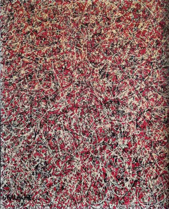 ABSTRACTO - Óleo sobre lienzo (Colección privada)