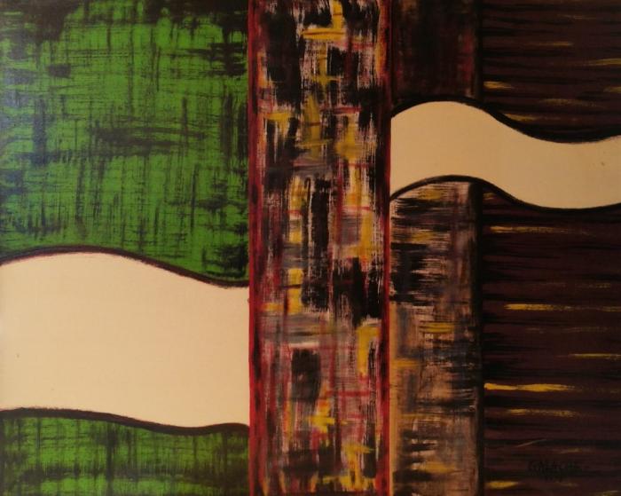 SIN TÍTULO - Óleo sobre lienzo (Colección privada)