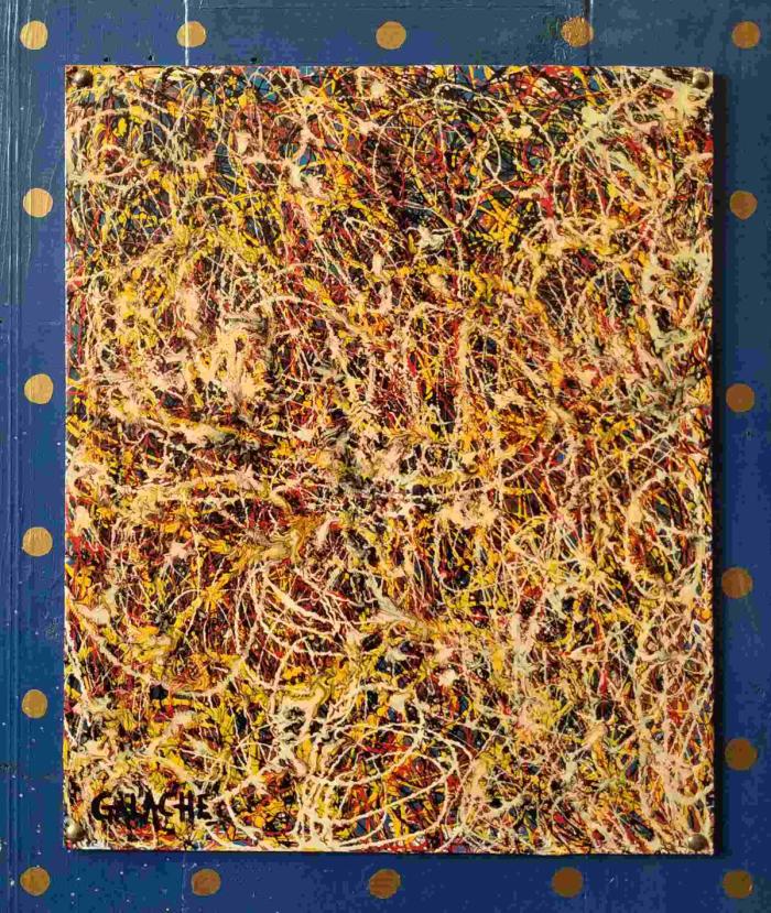 ABSTRACTO - Óleo sobre lienzo