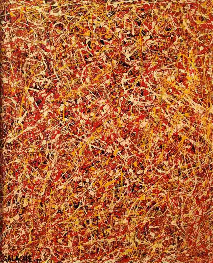 ABSTRACTO - Óleo sobre lienzo