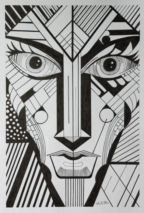 ANTOINE - Tinta sobre papel - 30 x 42 cm