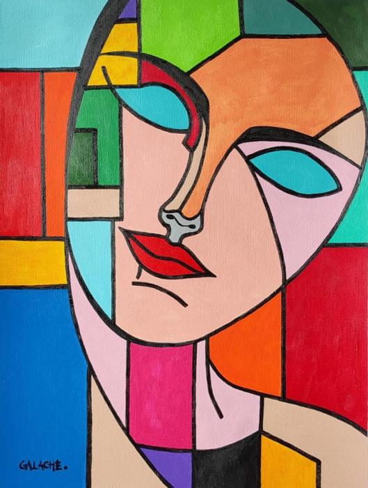 ARI - Acrílico sobre papel - 30 x 42 cm