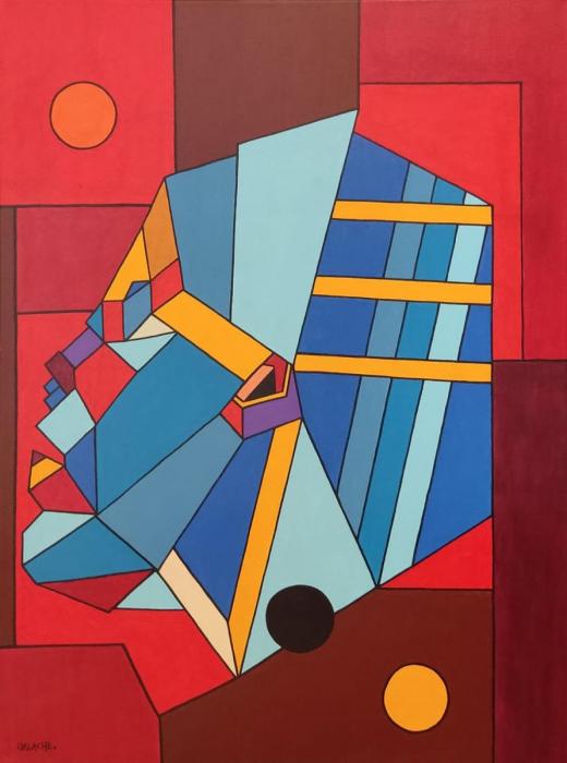 CIBORG - Acrílico sobre lienzo - 60 x 80 cm