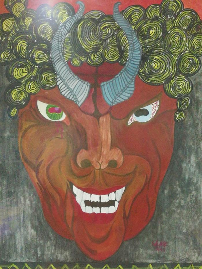 EL ÁNGEL CAÍDO - Tinta (Colección privada)