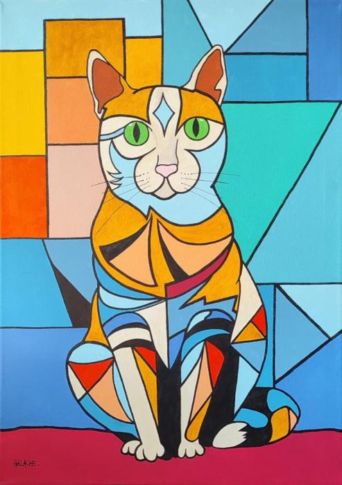 DUQUE - Acrílico sobre lienzo - 50 x 70 cm
