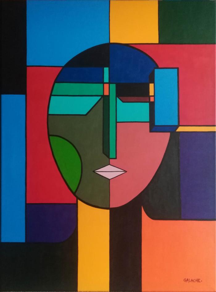 ÉL - Acrílico sobre lienzo - 80 x 60 cm